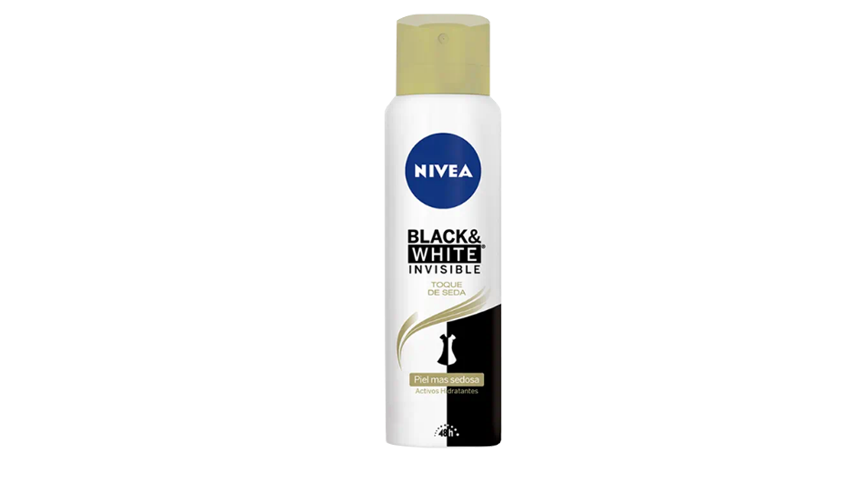 Spray invisible black & white toque de seda